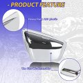 Ecotric Panel Battery Cover Fairing Compatible With 1984-up Yamaha Xv 700 750 1000 1100 Virago Motorcycle Chrome Side