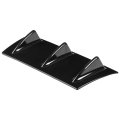 Rear Bumper Spoiler Universal Car Chassis Shark Fin Wing Lip Diffuser S