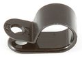 1 2 Black Nylon Cable Clamps Pack Of 50 