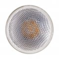 Satco S29401 6 5 Watt Par20 Led 3000k 25 Deg Beam Angle Medium Base 120 Volt Clear Finish Silver Colored Reflector Dimmable