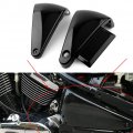 Three T Side Battery Cover Compatible With For Kawasaki Vulcan 400 Vn400 800 Vn800 Black