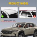 Ocpty Roof Rack Side Rails Fit For Mazda Cx-9 2016-2023 Luggage Racks Rooftop Cargo Carrier Bag Kayak Canoe Bike