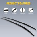 Ocpty Roof Rack Side Rails Fit For Mazda Cx-9 2016-2023 Luggage Racks Rooftop Cargo Carrier Bag Kayak Canoe Bike