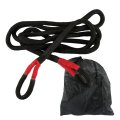 33900 Lbs 1 In X 20 Ft Replacement For Utv Atv Truck Car Tractor Black Kinetic Energy Tow Recovery Rope