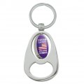 Graphics More I Stand For The Flag Kneel Cross Usa American Patriotic Keychain Chrome Metal Spinning Oval Bottle Opener