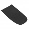 Bib Cover Black Pu Leather Flame Rear Motorcycle Artificial Decorative Pad Pattern Fit For Xl 883 1200 48 Black