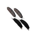 Rear Brake Pad Set For Dodge Ram 2500 3500 2009 2010 Semi Metallic 2 Wheel Replacement 68049158aa 