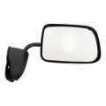 Passenger Side Door Mirror For Dodge B1500 B2500 B3500 1995 1996 1997 Black Housing Manual Adjustment Non Powered Replaces 