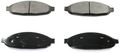 Bp997c Front Ceramic Brake Pad For Trucks Noise Reducing Shims And Precision Cut Backing Plates 
