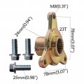 Tdpro 3 Stud 78mm 23t Spline Rear Wheel Axle Hub For 110cc 125cc Quad Dirt Bike Atv Buggy