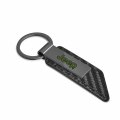 Ipick Image Compatible With Jeep In Green Gunmetal Black Gray Metal Plate Carbon Fiber Texture Leather Key Chain