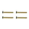 Multi Purpose Bolts Grade 8 Alloy Steel Yellow Zinc Finish Hex Head Fine Thread 0 5 In Tool Size 18 Threads Per Inch 4 Piece 