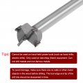 Uxcell Forstner Drill Bits 18mm Tungsten Carbide Wood Hole Saw Auger Opener 128mm Length Woodworking Hinge Drilling Boring Bit