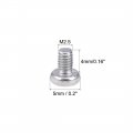 Uxcell M2 5x4mm Machine Screws Pan Phillips Cross Head Screw 304 Stainless Steel Fasteners Bolts 30pcs