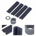 Qiilu Pull Down Guides Bushings Kit Other Accessories Rear Motor Replacement For Camaro 1986a 1991