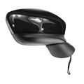 Fit System 66045m Mazda Cx-5 Passenger Side Black Power Replacement Mirror With Ptm Cover 