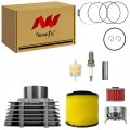 Newj S 329cc Cylinder Piston Rings Gasket Kit Set Fit For Honda Rancher Trx350 Trx 350 2000-2006 