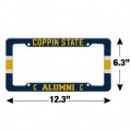 Coppin State University Alumn License Plate Tag Frame
