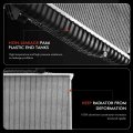A-premium Engine Coolant Radiator A C Condenser Cooling Kit Compatible With Mercedes-benz C230 2002-2005 C240 2001-2005 C32 Amg