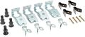 H5503a Professional Grade Disc Brake Caliper Hardware Kit For Truck Van Suv Silver Metal Finish 