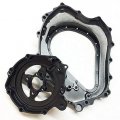 Xkh- Replacement Of Glass Black See Through Engine Clutch Stator Covers For 04 05 06 07 Honda Cbr 1000rr By Xkh