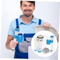 Hemoton 1 Set Float Valve Water Toilet Tank Fill And Dual Flush Conversion System Replacement Parts Inside Glacier Bay Bowler