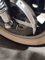 Eaccessories Ea Curved License Plate Relocation Holder Bracket For Harley-davidson Sportster 1957-2025 Shock Bolt Spool Tag 