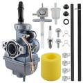 16100-176-671 Carburetor Kit For Honda Crf80f Xr80r Xr80 Xl80s Xr75 With Fuel Petcock Spark Plug Air Filter And Lines