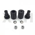 Smt-black No Cut Frame Slider Compatible With 2013 2014 Kawasaki Zx-6r Zx6r B01clug0hi