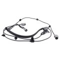 Rear Driver And Passenger Side Abs Wheel Speed Sensor Wiring Harness Skid Control Wire For Toyota Tundra 2007-2021 