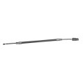 Parking Brake Cable Rear Passenger Side For Gmc K1500 Suburban Yukon 1996 Steel Black With Epdm Rubber Jacket And Mounting 