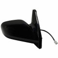 Passenger Side Door Mirror For Toyota Matrix 2003 2008 And Pontiac Vibe Power Non Foldaway Black Paint To Match Replacement 