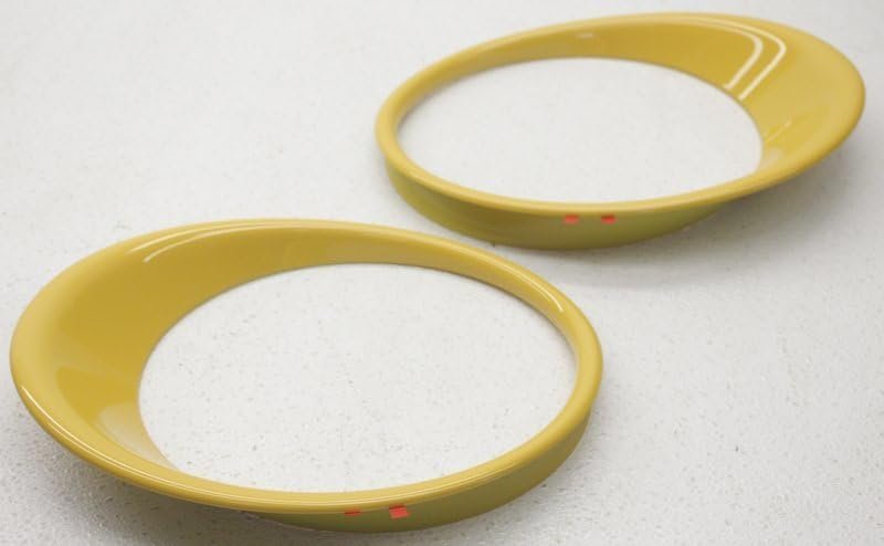 Ke610-bv260yw Headlight Trim Rings Color Studio Yellow Finisher