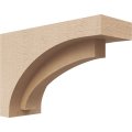 Ekena Millwork 3 W X 9 D 6 H Series Classic Rivera Rough Cedar Woodgrain Timberthane Corbel Primed Tan 
