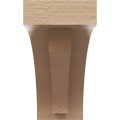 Ekena Millwork 3 W X 9 D 6 H Series Classic Rivera Rough Cedar Woodgrain Timberthane Corbel Primed Tan