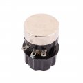 Aexit 3 Pin Control Electrical B105 Rotary Wirewound Potentiometer Adjustable Resistance