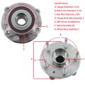 Front Wheel Hub Bearing Replacement For Ford Police Interceptor Utility 2013-2019 Explorer 2011-2019