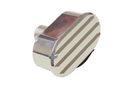 Finned Polished Aluminum Classic Nostalgia Valve Cover Breather Sbc Fits Chevy 