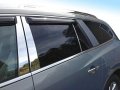 For 2007-2017 Buick Enclave 4pc Stainless Steel Chrome Pillar Post Trim 