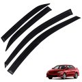 4pcs Window Visors Sun Rain Guards Vent Shade Deflector Replacement For Corolla 2009-2013 