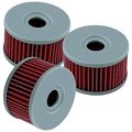 Caltric 3 Pack Oil Filter For Suzuki Ls650 Ls 650 Ls-650 Boulevard S40 2005-2012 