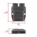 Caltric Stator And Regulator Rectifier Compatible With Honda Trx420 Fpe Fpm Rancher 420 4x4 2009-2013