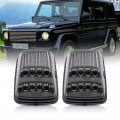 Nslumo Led Turn Signal Lights For Benz W463 Front Wing Bulb Corner Lighting Mercedes G-class G500 G55 Amg G550 1990-2018 Smoked 