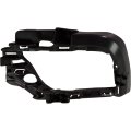 Fog Light Bezel For Volkswagen Jetta 2016 2017 2018 Front Driver Side Glossy Black Polypropylene Replacement Vw1038165 