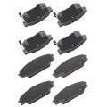 D537 D829 Brake Pads Front And Rear Disc Pad Set 8pcs For Honda Civici S2000 Acura Csx Type S Rsx S Ceramic With Hardware 