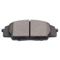 D537 D829 Brake Pads Front And Rear Disc Pad Set 8pcs For Honda Civici S2000 Acura Csx Type S Rsx S Ceramic With Hardware