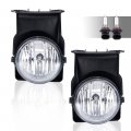 Fog Lights For 03-06 Gmc Sierra 1500 2500 3500 07 Classic Not Fit Denali C3 Models Lamp Assembly Left Right Clear Lens Wire 