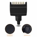 Kimiss Australian 7 Pin Flat Male Trailer Socket Plug 7-pin Connector Adapter With Plastic Gap For Caravan Truck Rv Boat