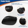 Uxcell Front Left Side Bumper Headlight Washer Nozzle Cover Cap Trim Fit For Volvo S80 2007-2013