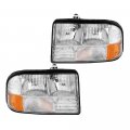 Epic Lighting Oe Style Replacement Headlights Assemblies For 1998-2004 Oldsmobile Sonoma Jimmy Mid Size Bravada Left Driver 
